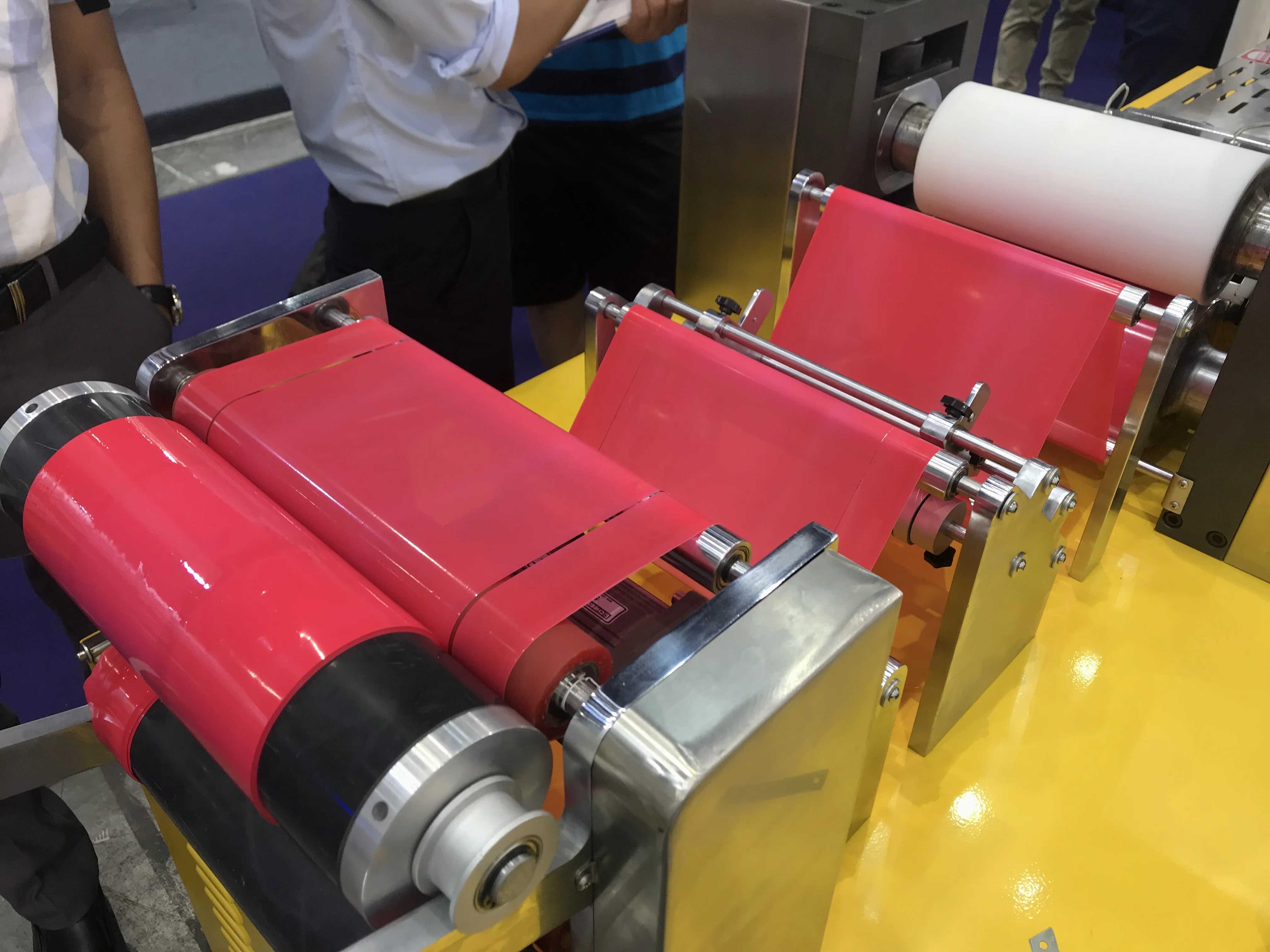 Lab PE Cast Stretch Film Machine/Mini Plastic Extruder Machinery