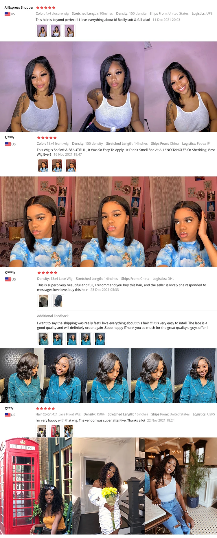 Perruque Brazilian Short Pixie Cut Curly Lace Front Wig for Black Women