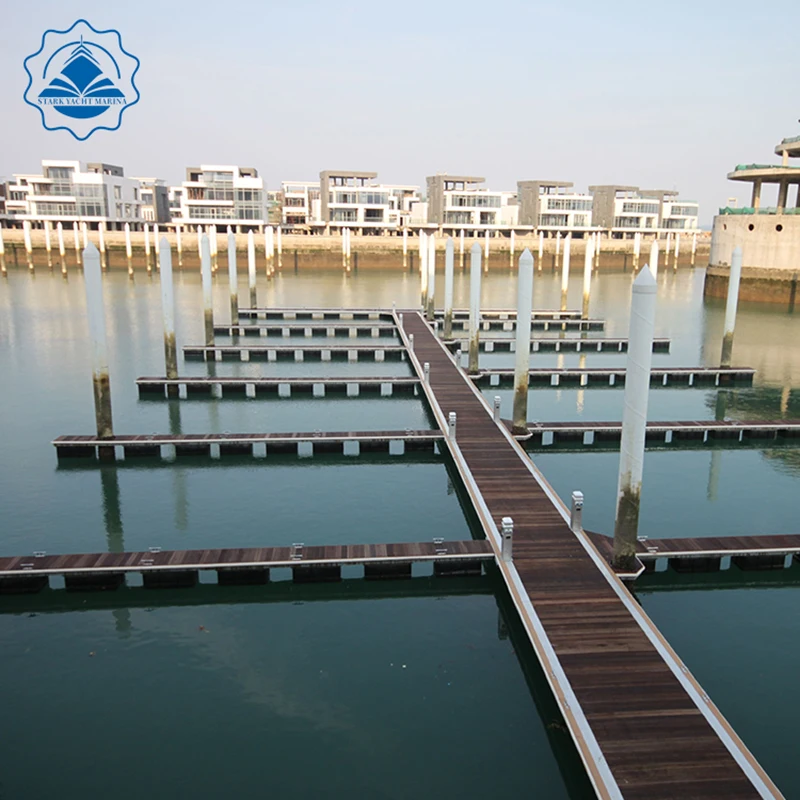 Shore Ramp Flottant Pontoon Design Luxury Aluminum Floats As Floating Bridge Marine Supplies for Dock & Boat