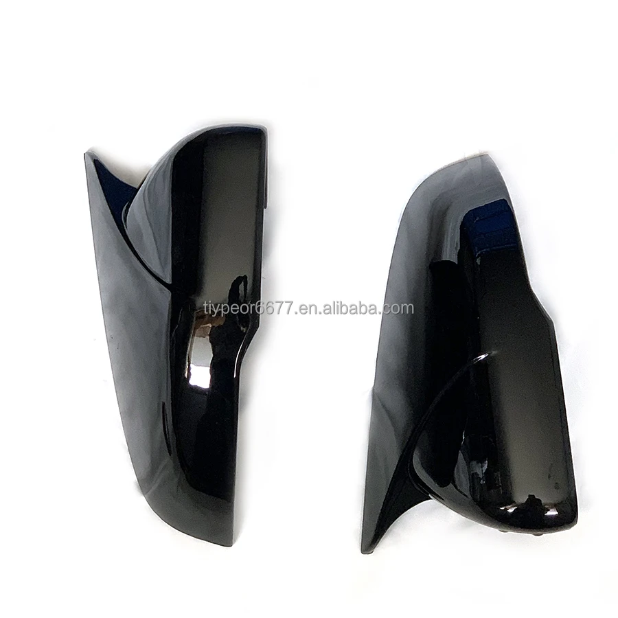 product new gloss black door rear view mirror cover trim for kia sorento 2019 2022 2020 2021 tiypeor exterior accessories body kits-5