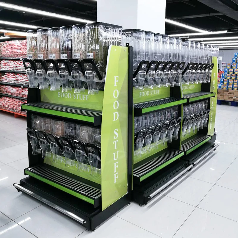 Newest Design Candy Store Equipment Modern Used Candy Display Racks