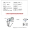 Moissanite+GRA Certificate-White Gold