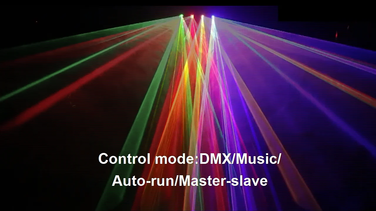 Dj Led Party Lights 4 Lens Dmx Laser Stage Club Light Rgb Beam