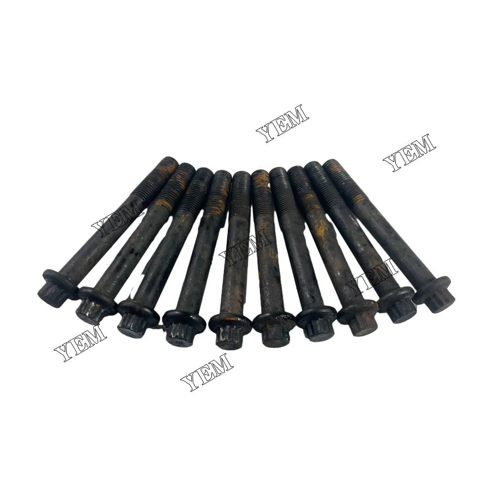 4FB1 Cylinder Head Bolt Fit for Isuzu Engine. 2