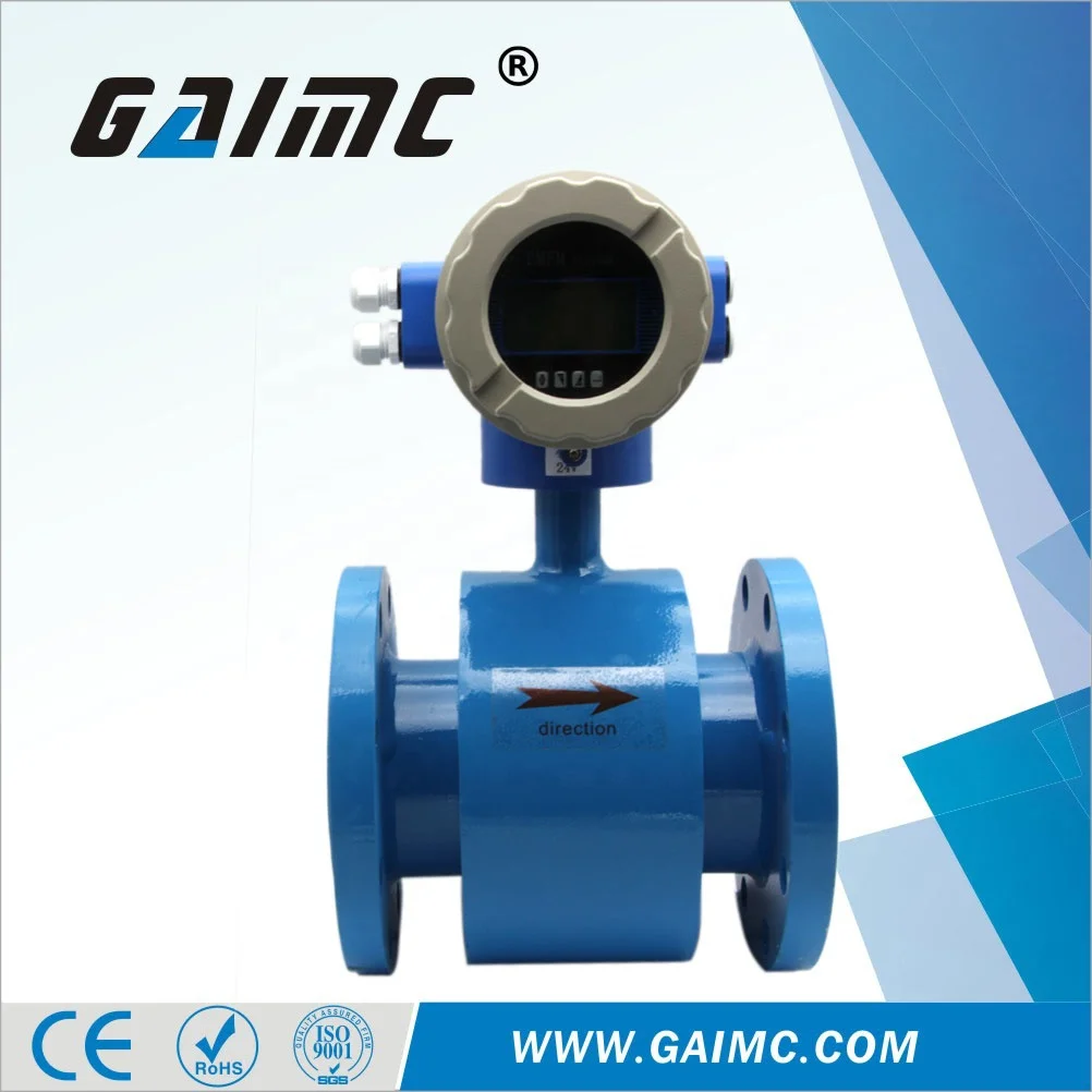 GAIMC GMF100 Electromagnetic Flowmeter Price Electromagnetic Krohne Flowmeter ISO9001 Manufacture