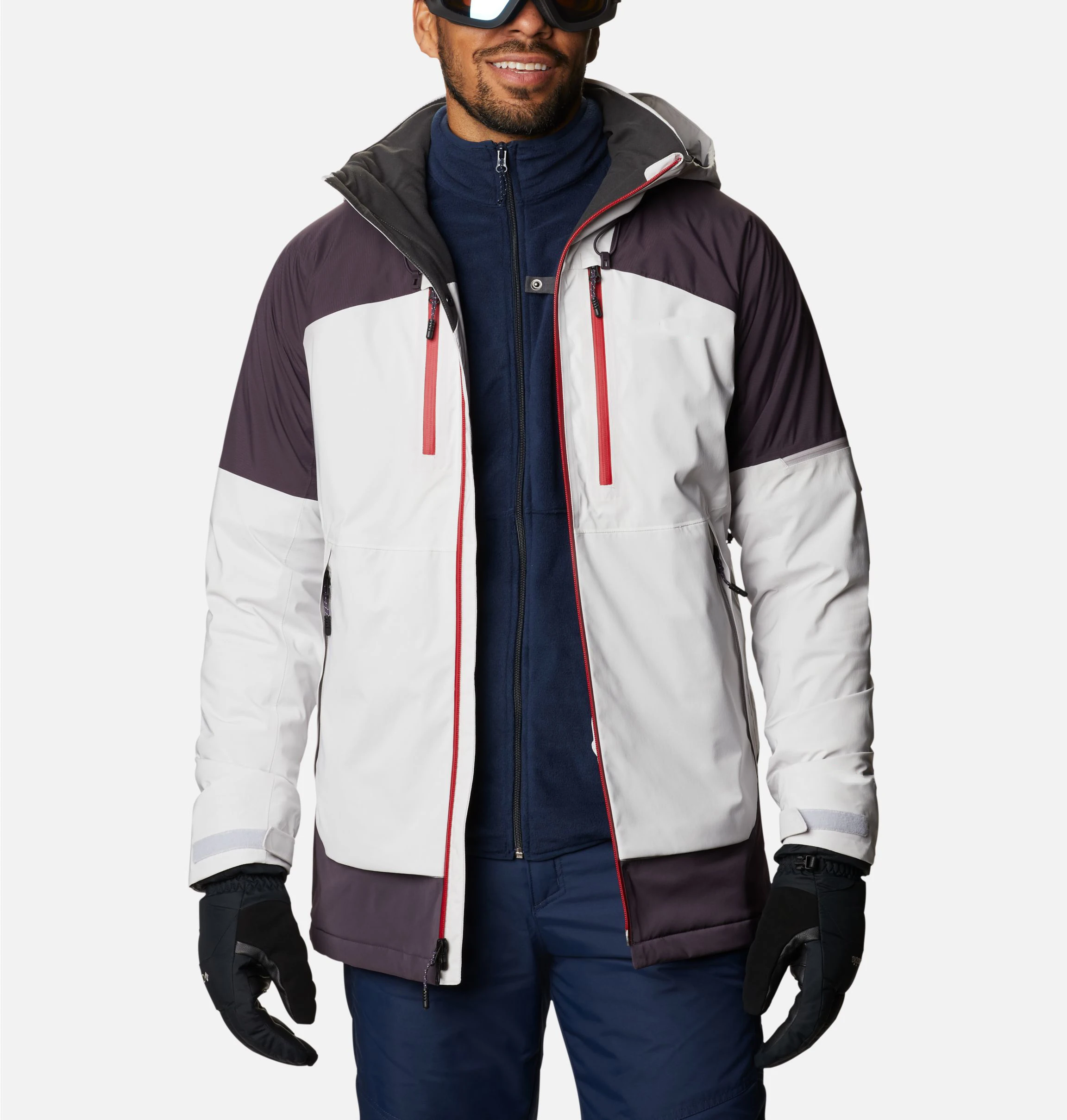 mens ski jacket waterproof lightweight windbreaker windproof