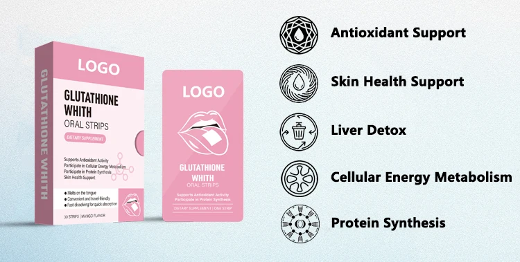 glutathione oral strips Esther Formula Glutathione Direct Film 3X & 5X (325mg*30pcs) Edible Film main image 1