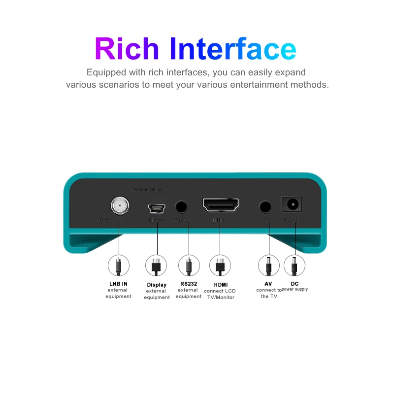 DVB-S2 Fta Set-top Box Mini s2 Receiver Cccam Free Tv Decoder HEVC H.265 HD Dvb s2 Satellite Receiver SET TOP BOX