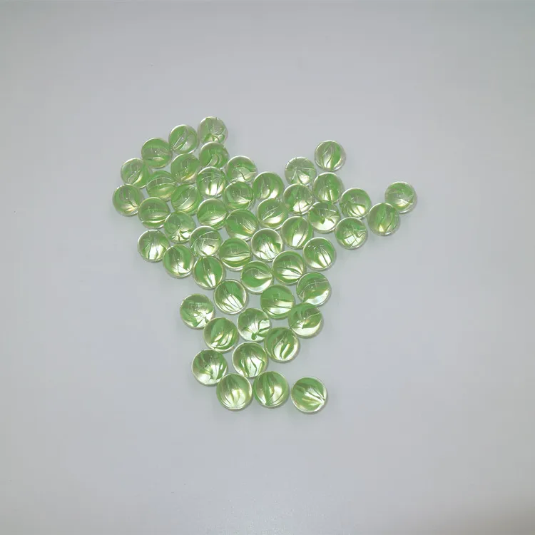 Высокое качество Цветные 16 мм круглые стеклянные шарики для детей