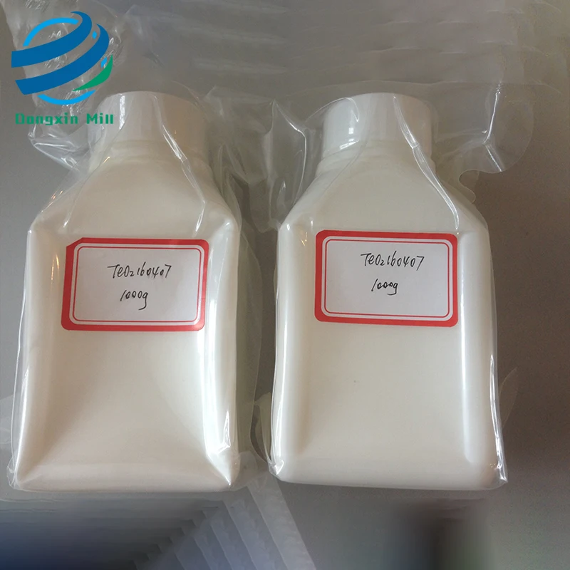 SPLS Good Price 99.99% Tellurium Dioxide White Powder for Conductive Silver Paste Minimum Order 1kg
