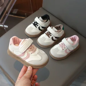 Classical Style Outwear Sneakers Comfortable Casual Kids Board Shoes Flat Rubber Sole Casual Shoes
