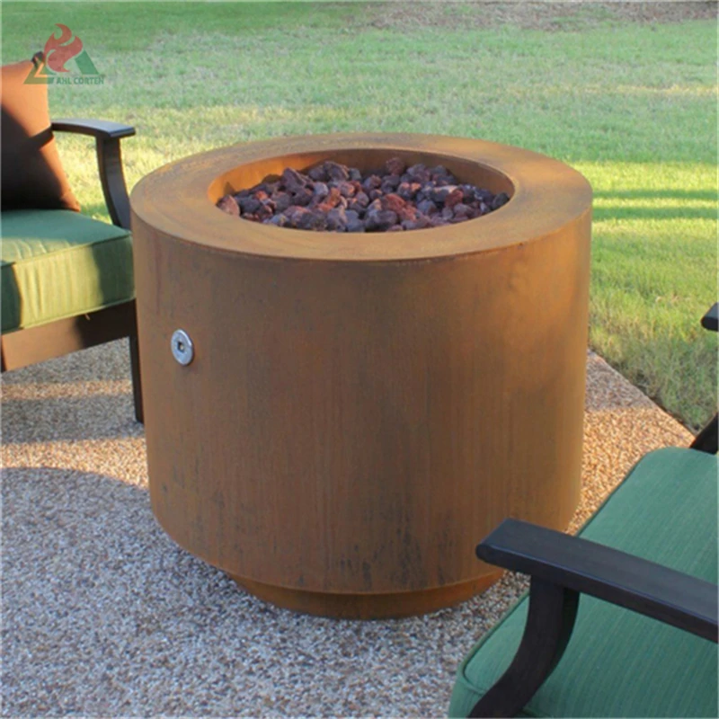 Стальная газовая плита corten, уличная газовая плита, большая газовая плита