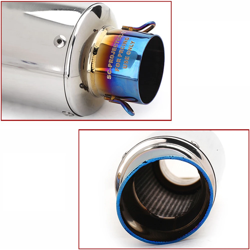 Motorcycle Racing Exhaust Muffler Silencer For 125... – Grandado