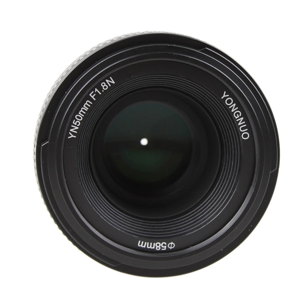 ヨンヌオ YN50mm F1.8 レンズ 大口径 オートフォーカスレンズ 固定焦点