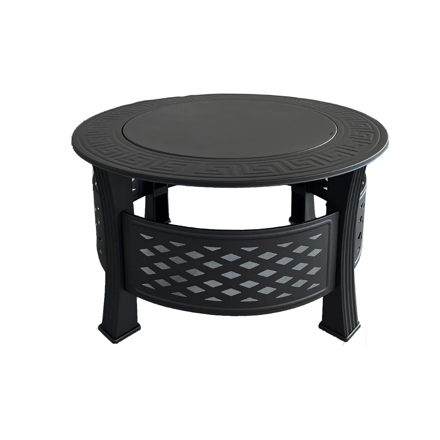product wholesale popular outdoor widened edge easier place items wood burning fire pit-2