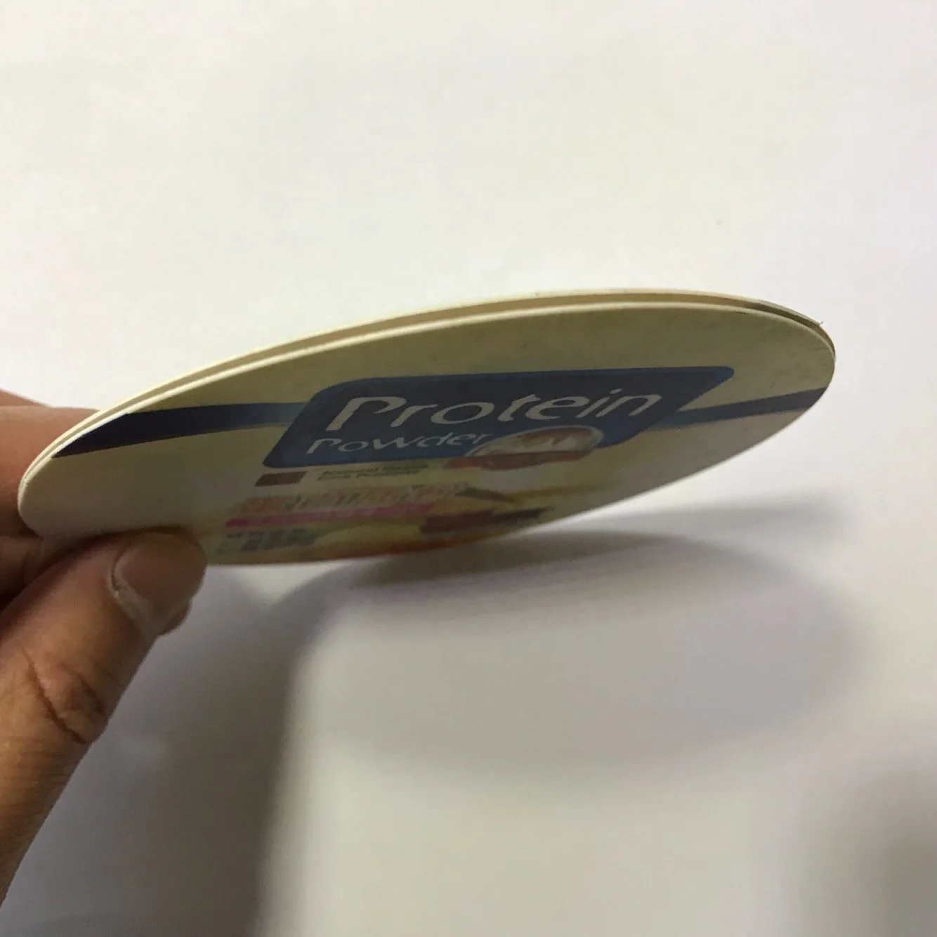 Custom Gift Logo Printed Recycled Plastic Rubber Drink Coaster