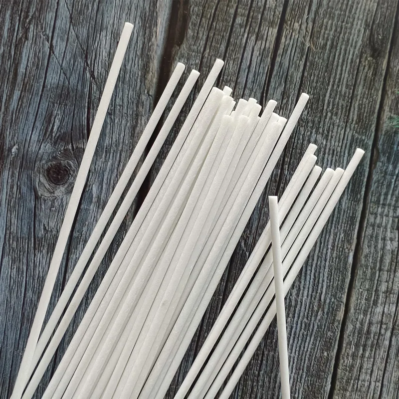Glue Free Reed Diffusion Sticks Custom Size 3mm 4mm 5mm Home Fragrance Stick White Black Natural Fiber Reeds