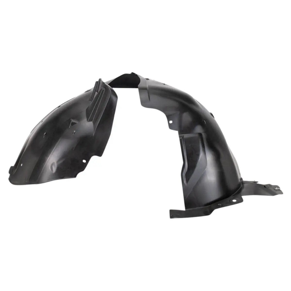 Forro De Guardabarros Delantero Izquierdo Para Chevrolet Malibu 2008-2012 - Reemplaza GM1248201, 20830624, Color Negro