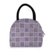 Gray quited print