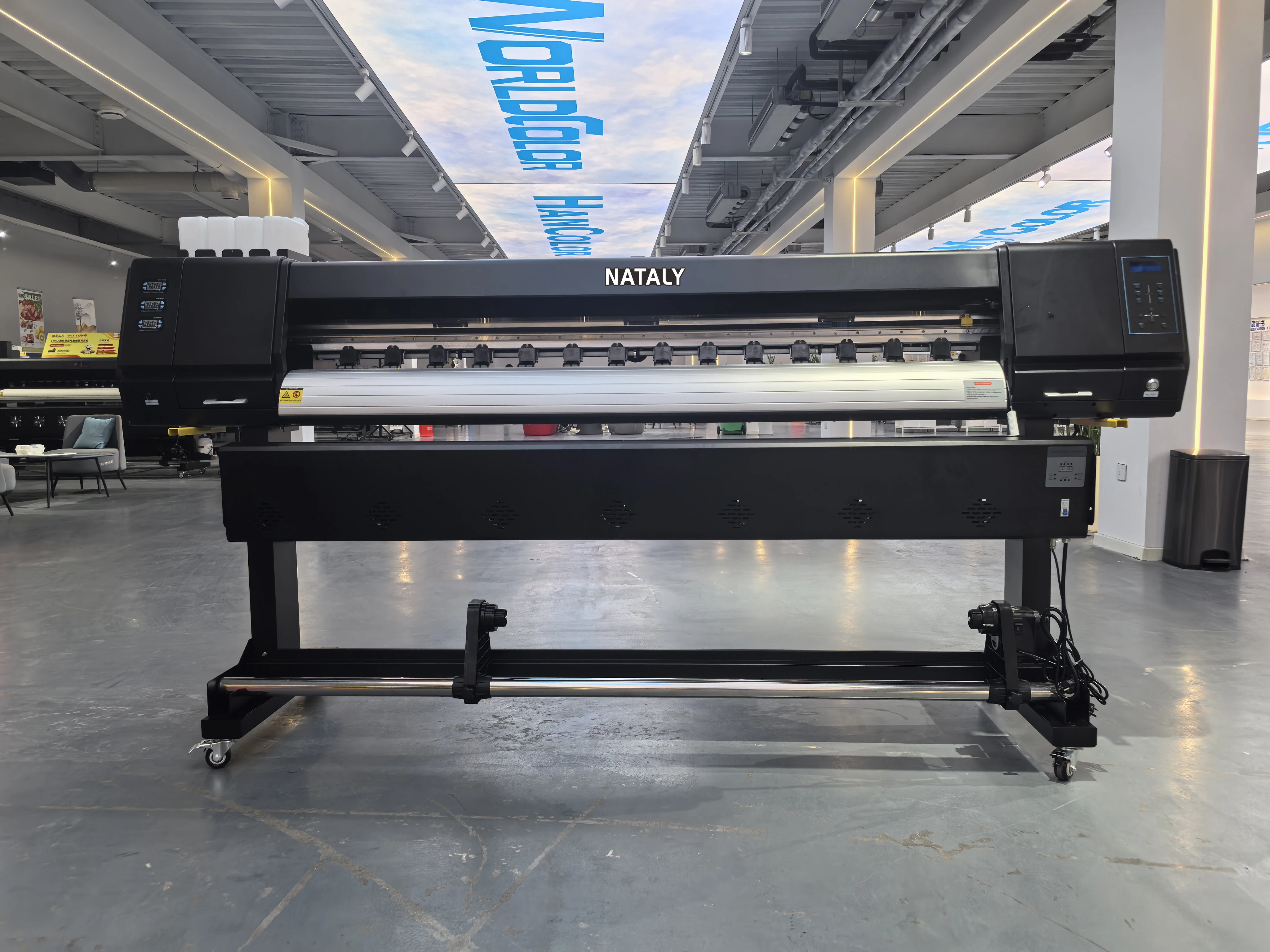 Large Format Digital Inkjet Label Printers Width I3200 Head Water Based Eco Solvent Printer Plotter