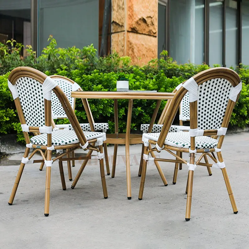 Sedia Hotel Sedie Yes Garden Wholesale French Style PE Rattan