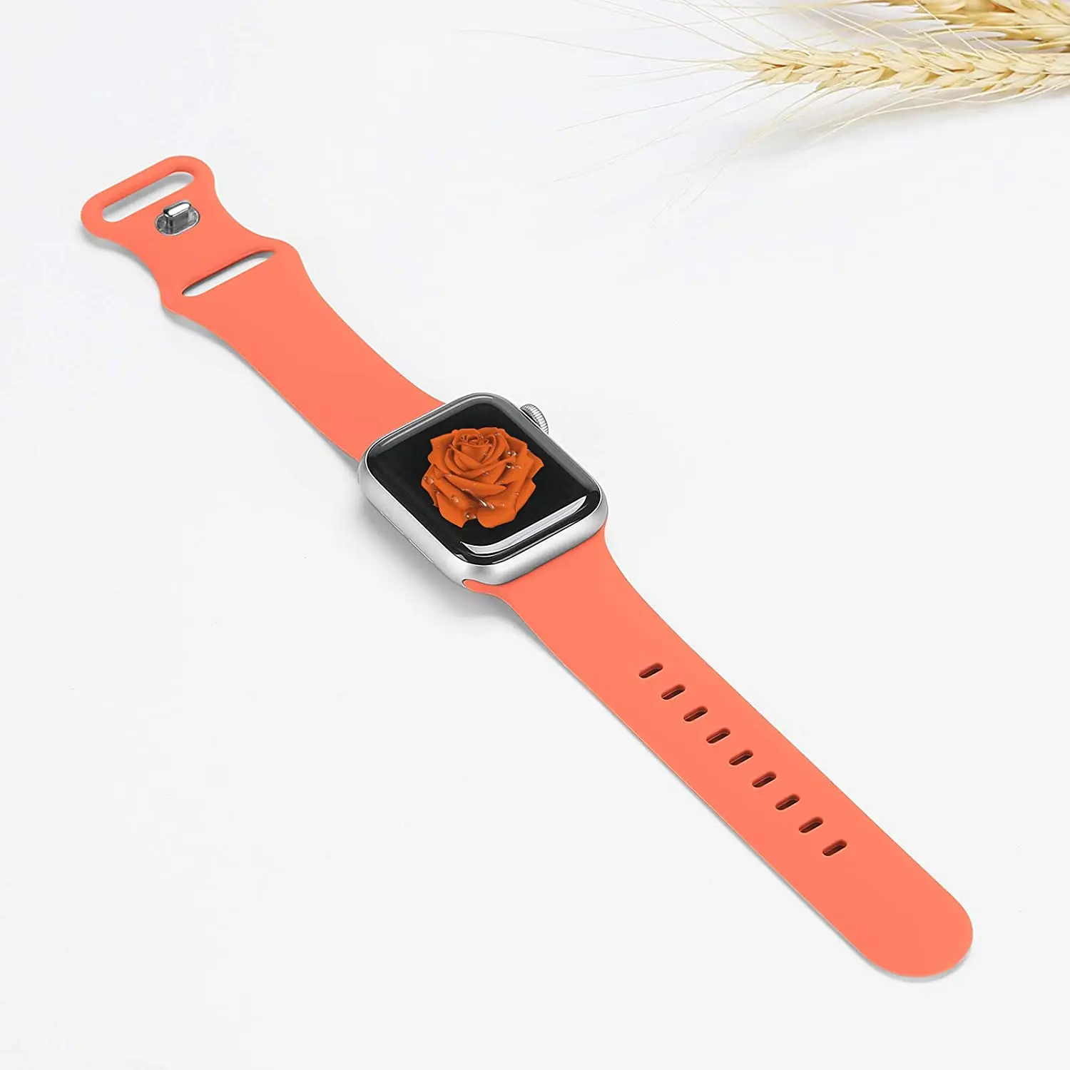38mm 42mm Rubber Silicone watch band for apple watch strap