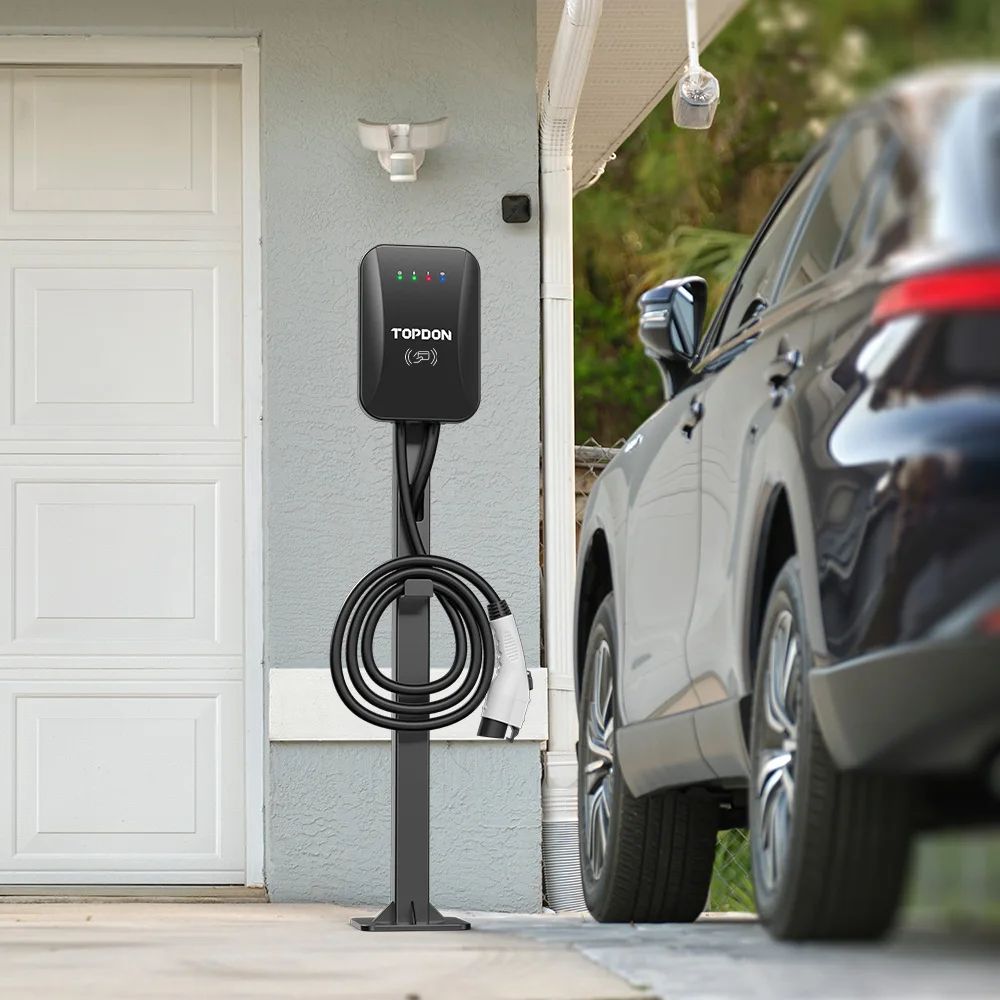 Topdon 16kw 22kw Portable Ev Wall Charger 7kw 16a 32a 32 Amp Type 2 1