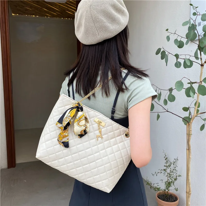 RU Big Capacity Designs Small square New Women's One Shoulder Tote Bag Small SquareLadies Purses Handbags