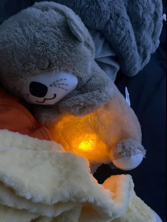Multi Colors Soothe 'n Snuggle Otter Baby Toy Sleeping Otter Plush ...