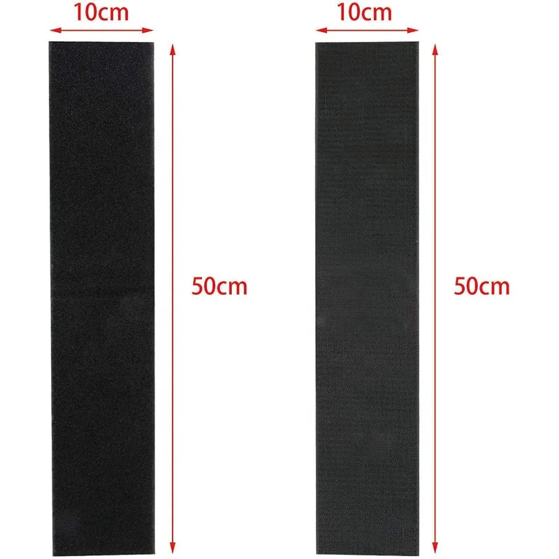 Nylon Self-Adhesive Hook & Loop Tapes for Cars License Plate Stickers Number Plate Holders Patterned Shoe & Bag Tapes