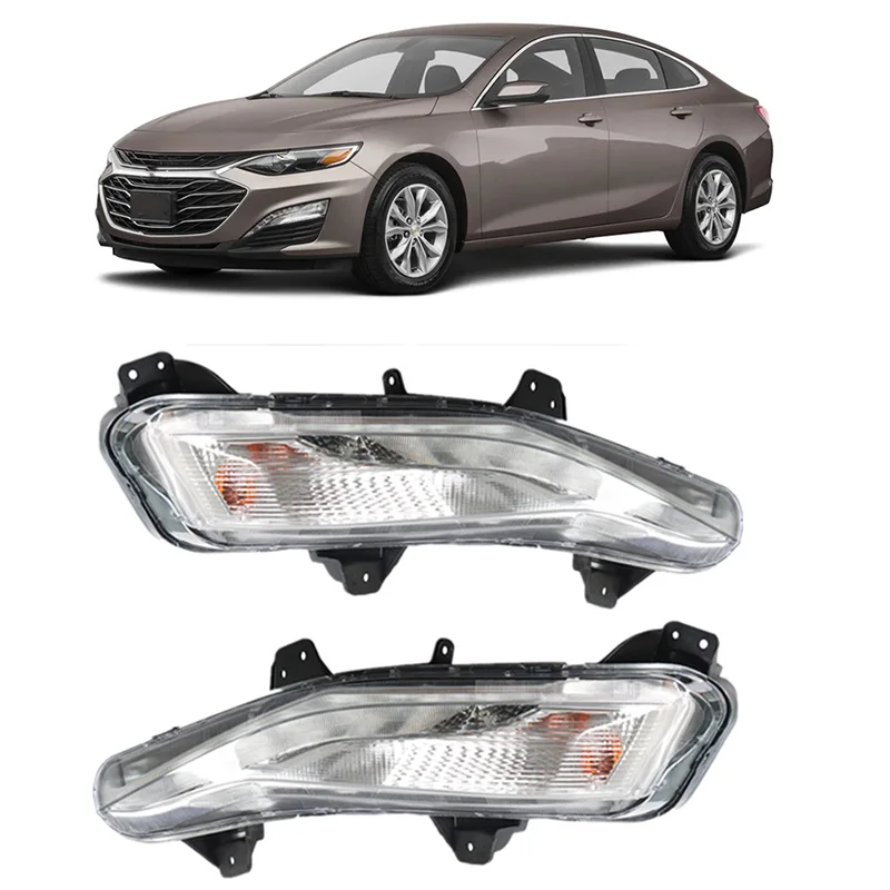 Fog Light  For 2019 2020 Chevrolet Malibu Pair of Left Right Side Bumper FOG Lamps Assembly 84575552 84575553