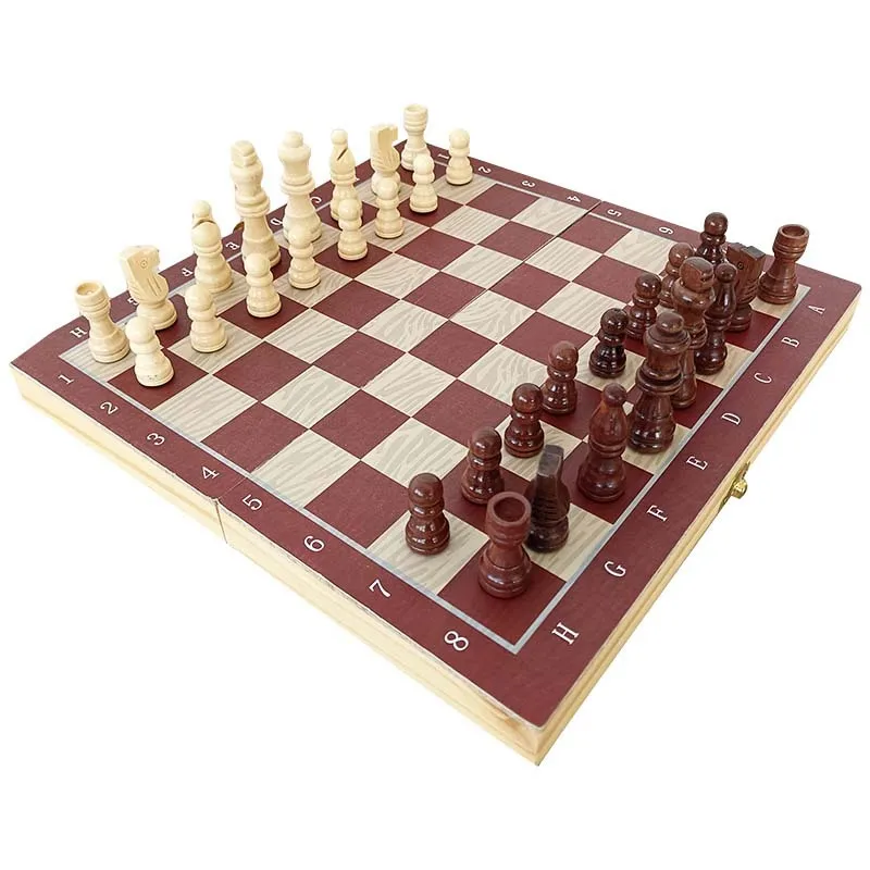 Very High Quality Magnetic Gloss 12 Inch Chess Set - The Chess Store