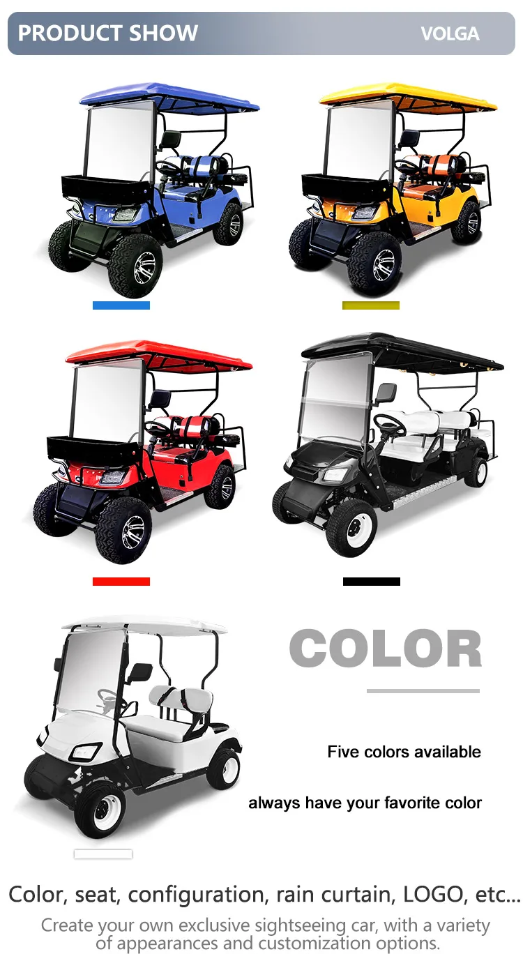 Chinese 2 Passenger 4 Seater Electric Golf Carts Cheap Prices Buggy Car ...