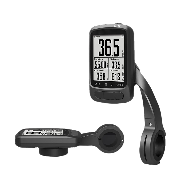 Водонепроницаемый велосипедный компьютер с GPS подключаемый к различным