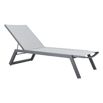 Cheap Aluminum Frame Hotel Pool Beach Lounge Chair Outdoor Sun Lounger