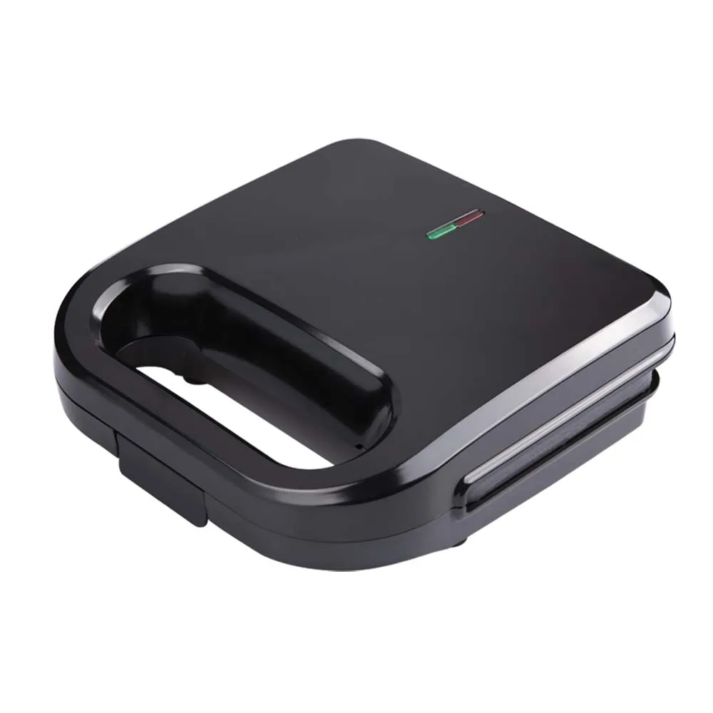 Waffle Machine Breakfast Toaster Electric Panini Grill Press Sandwich Maker With Auto Lock Clip