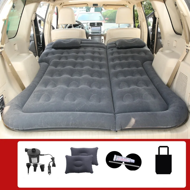 Car Back Seat Folding Travel Mattress Sleeping Pad Trunk Car Inflatable
