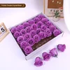Rose de cristal violet 7 couleurs