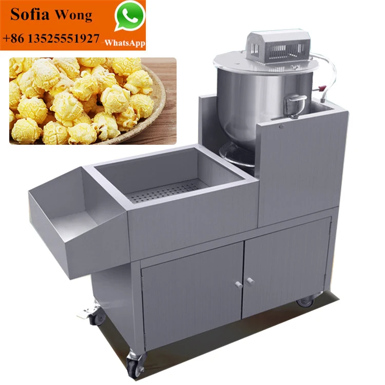 Fully Automatic Luxury popcorn machine snack food popcorn maker machine