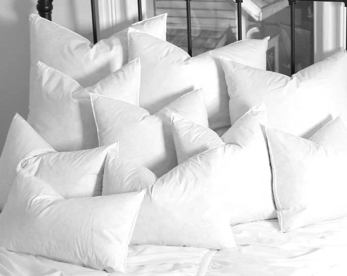 16x16 feather pillow insert