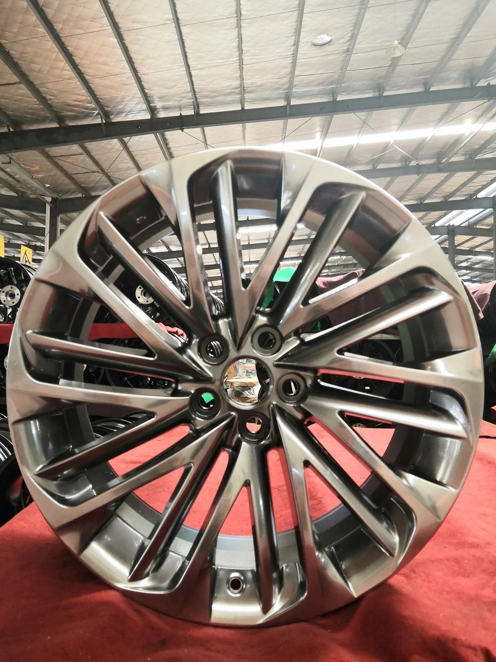 Top Sale 5 Holes 20 Inch 114.3 PCD 60.1 CB 30 ET HYPER BLACK Alloy Mag Wheel Rim for TOYOTA/LEXUS