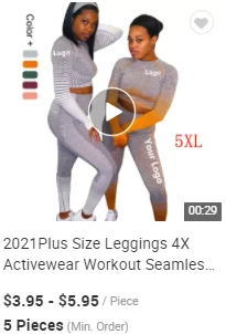 Tiktok Leggings Plus Size 4x