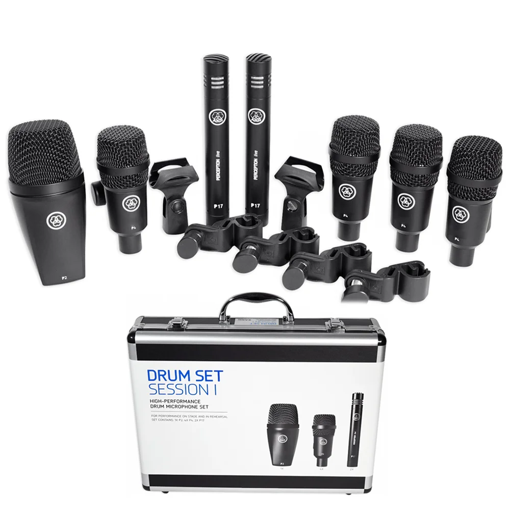 AKG Session I Seven-Piece Drum Microphone Set for Professional