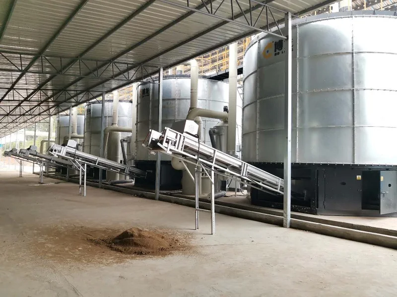 Машина для переработки мусора компостирования пищевых отходов компостная машина производственная линия муниципальные твердые отходы