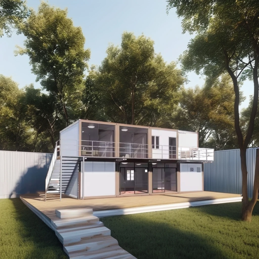 Zgrade na gradilištima, modularni čelični okvir za smještaj, brza instalacija i mogućnost skladbe za privremeni hotel