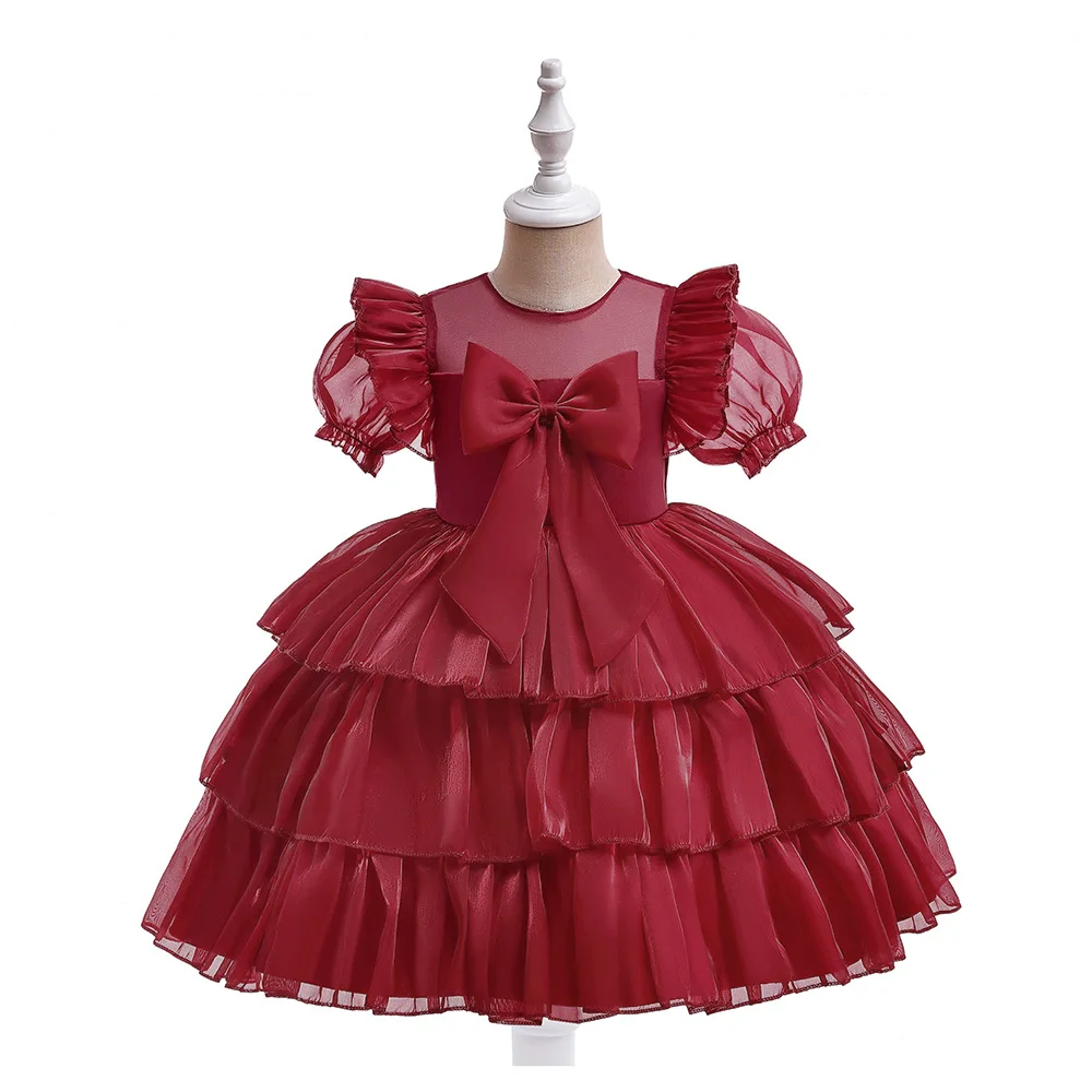 Baby Girls Lace Dress Flower Girl Dresses Princess Event Birthday Party  Dresses | eBay