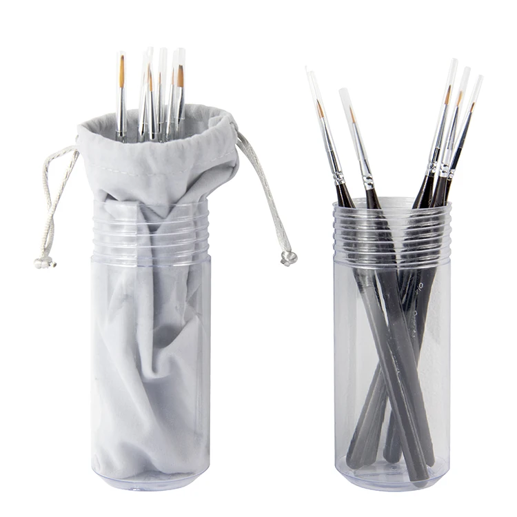 Персонализированные профессиональные детали Премиум кисти для рисования набор кистей на холсте