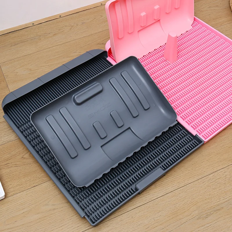Extra Large Anti-Stepping Poop Splicing No Diapers Needed Automatic Cleaning Large Dog Toilet Non-Sticky Simple Style Poop Bags