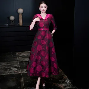 Bettergirl 2026 Ramadan French three-dimensional flower suspender New Year party dress