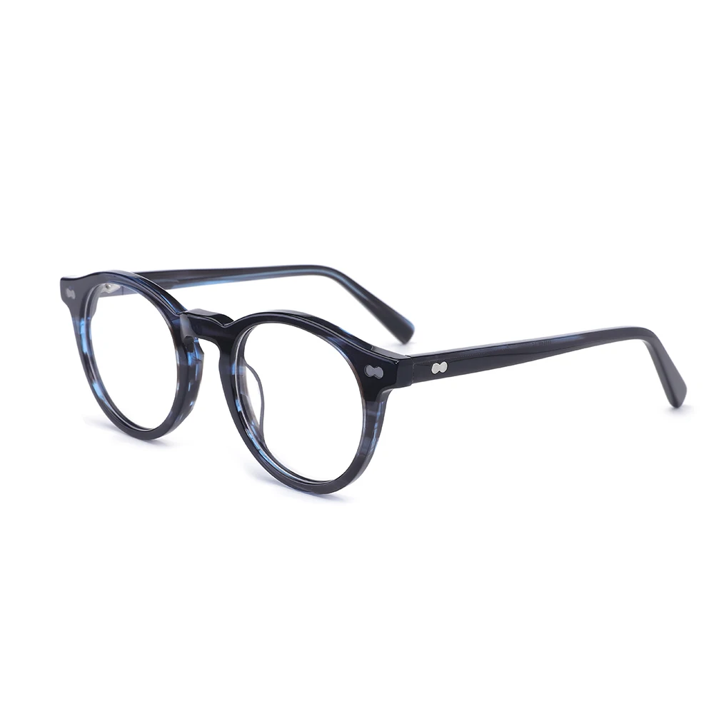 New Trend Blue Light Blocking Retro Glasses Acetate Eyewear Fashionable ...